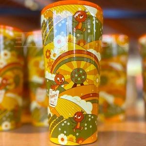 2023 Disney Parks EPCOT Flower & Garden Festival Orange Bird Corkcicle Tumbler